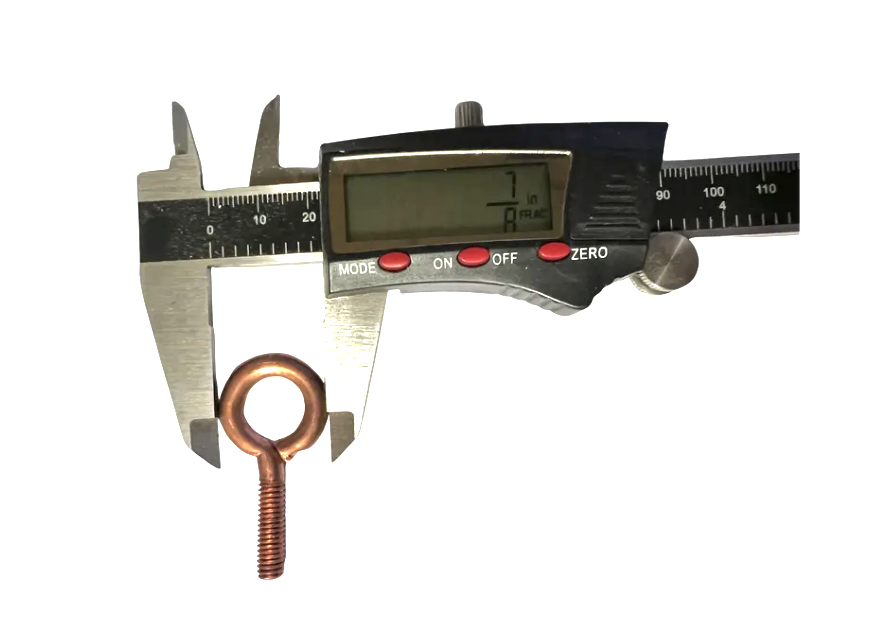 Copper Closed Eye Hooks | Turned Eye Bolts