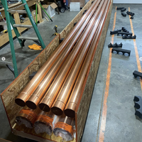 4"Copper Downspout | 4"x10'  Round Downspout
