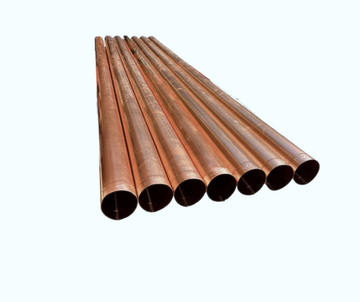 4"Copper Downspout | 4"x10'  Round Downspout