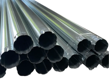 4"x10' Galvanized Steel Downspout