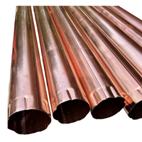 4"Copper Downspout | 4"x10'  Round Downspout