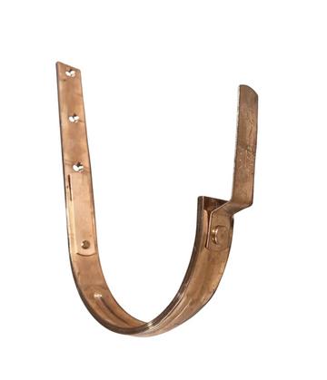 6" Copper Roof Mount Gutter Hanger | Sunrise Half Round Gutter Bracket