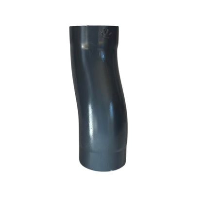 Galvanized steel welded seem offset elbow for european style half round gutters - 4 inch