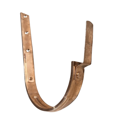 6" Copper Roof Mount Gutter Hanger | Sunrise Half Round Gutter Bracket