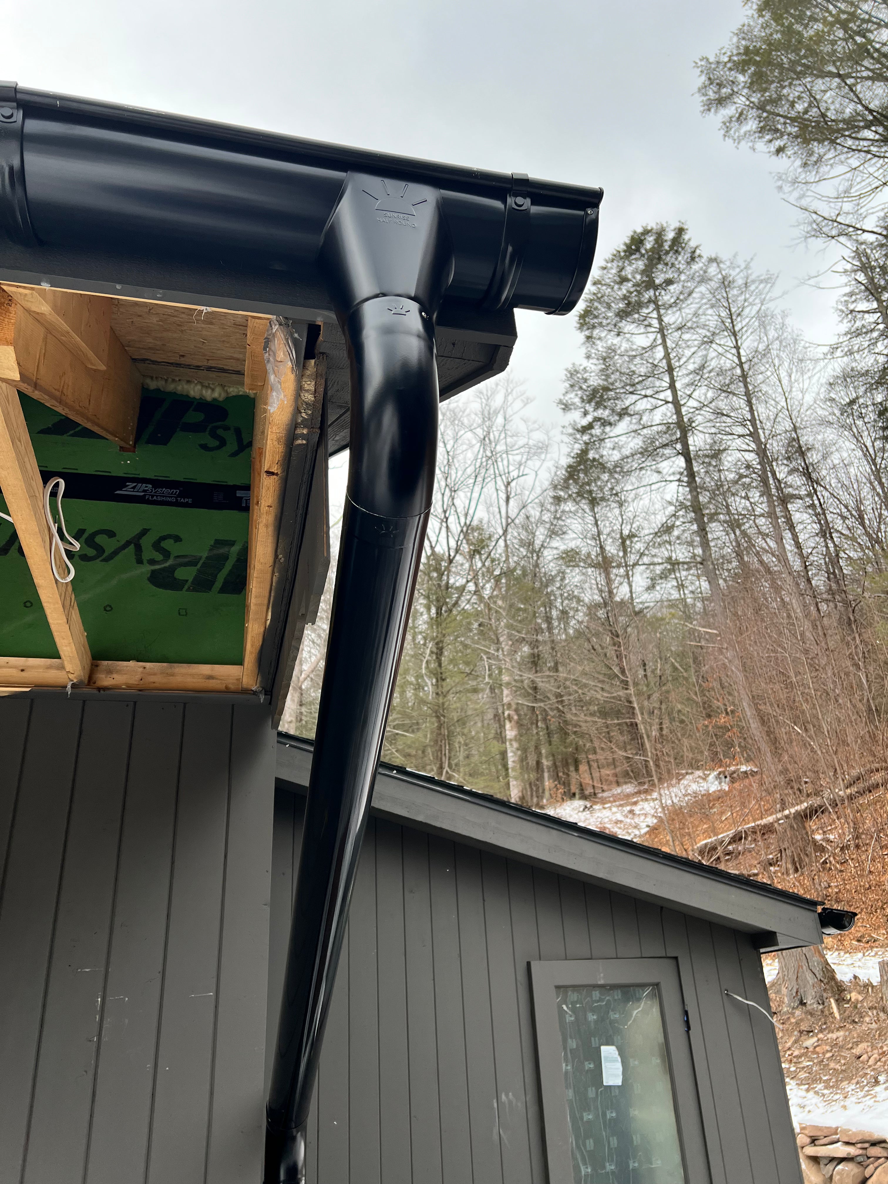 20 foot length galvanized steel half round gutters 6 inch european half round