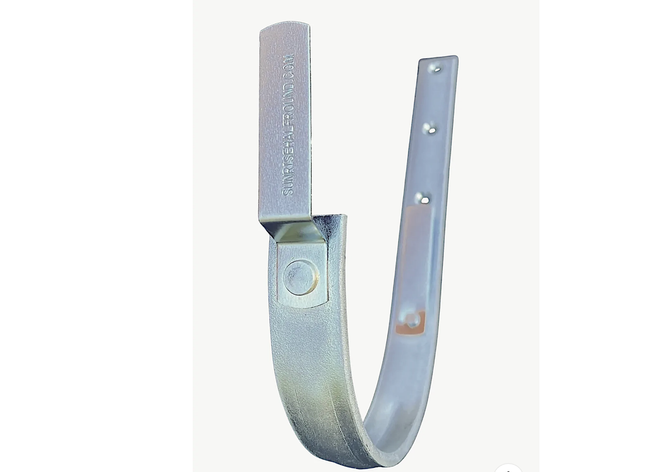 Roof Mount Gutter Hanger 6" Galvanized Steel Gutter Bracket Sunrise