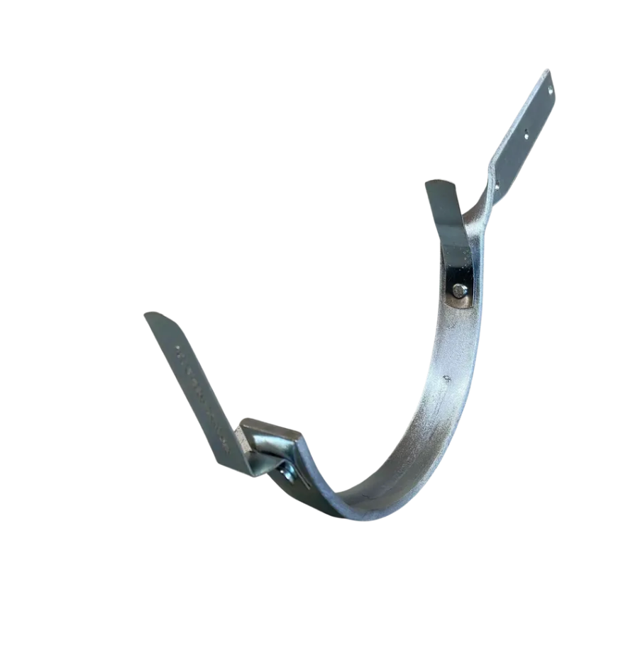 Galvanized Steel Rafter Side Hanger | Sunrise Half Round Rafter Tail Mount Hanger