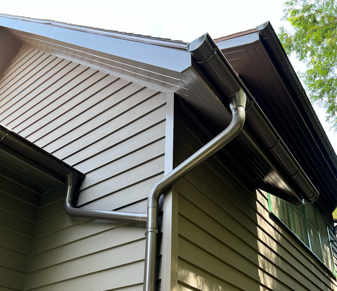 How to Paint Metal Siding and Gutters